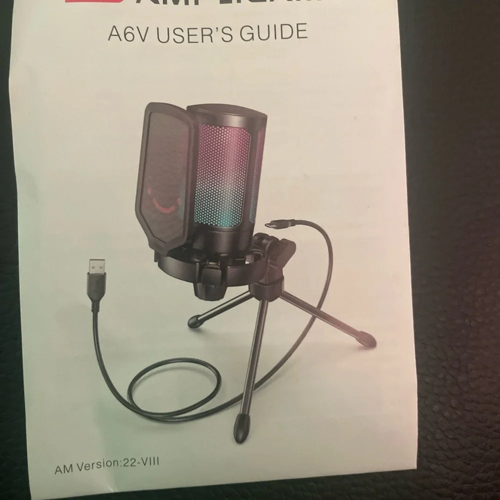 (CASHAPP OR CASH ONLY) The Fifine AMPLIGAME A6V microphone